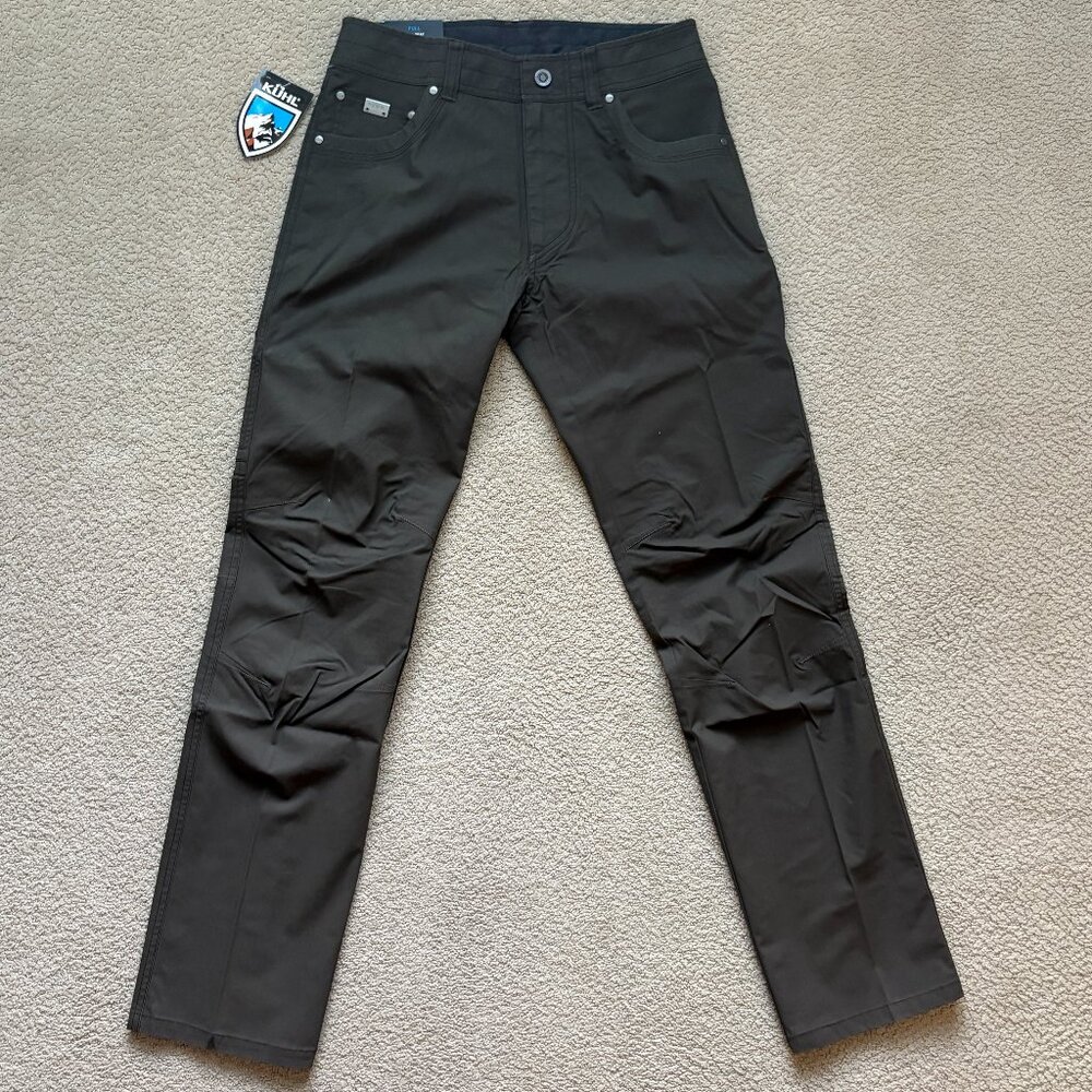KUHL Revolvr Pant 30x34 Full Fit Quick Dry Lightweight Durable Gun Metal NWT